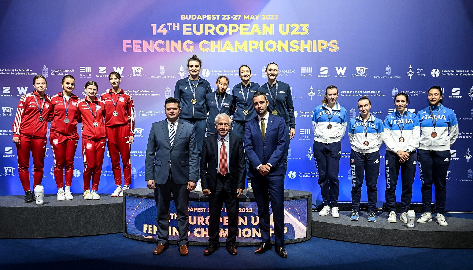 FRANCE STRIKES GOLD IN THE WOMEN’S EPEE TEAM