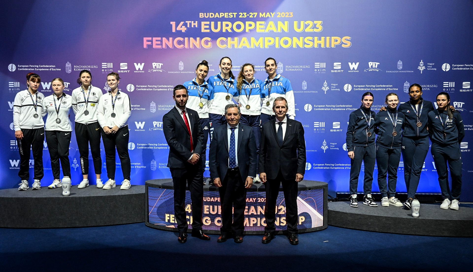 ITALY TAKES HOME THE EUROPEAN WOMEN'S SABRE TITLE