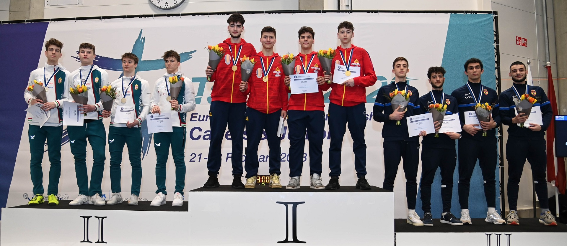 Romanian gold in Team Men’s Sabre competition