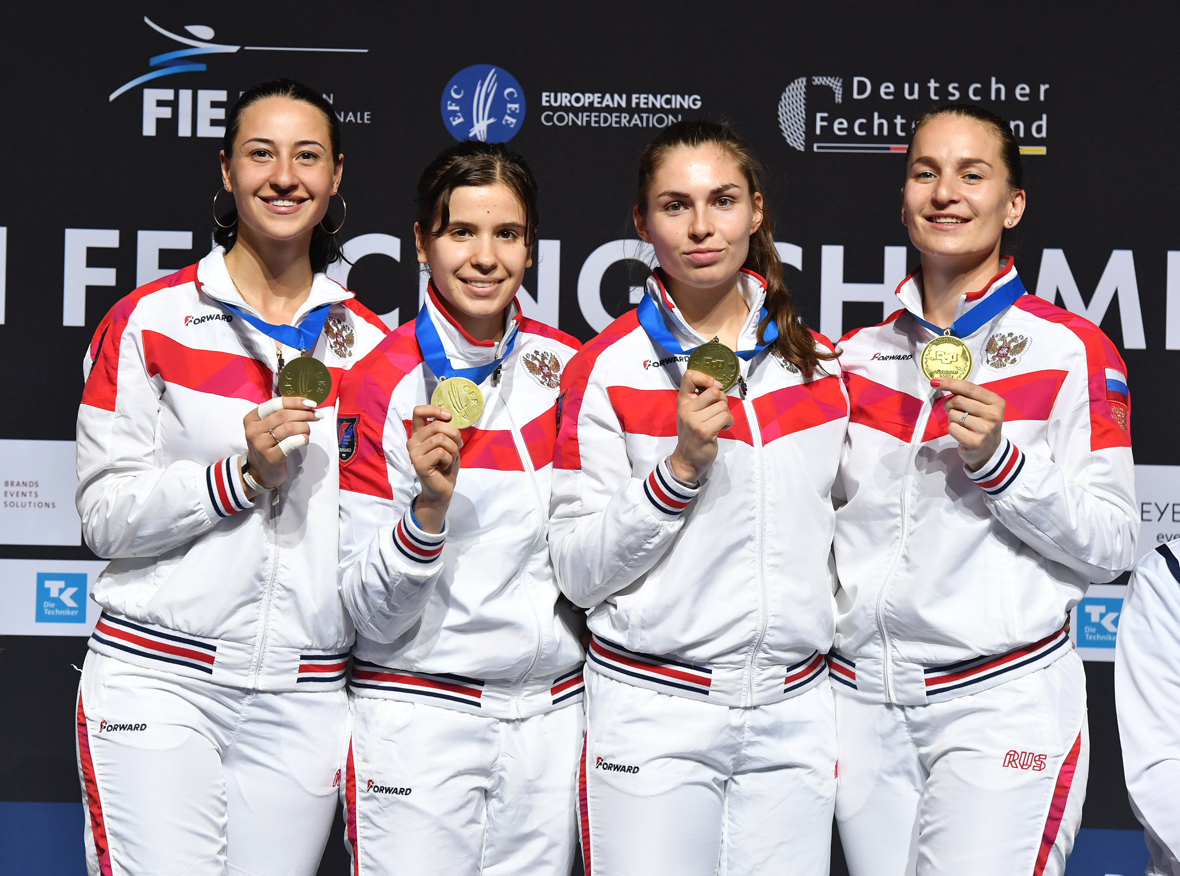 RUSSIA CROWNED CHAMPIONS OF EUROPE IN WOMEN’S SABRE