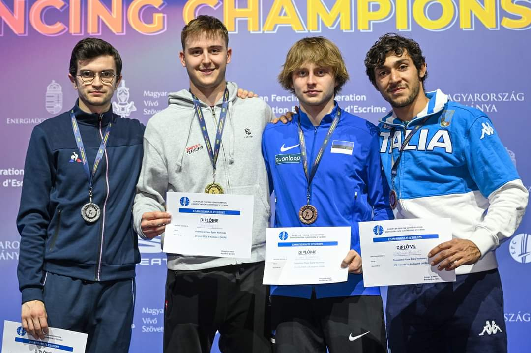Vineis brings home Men’s Epee gold